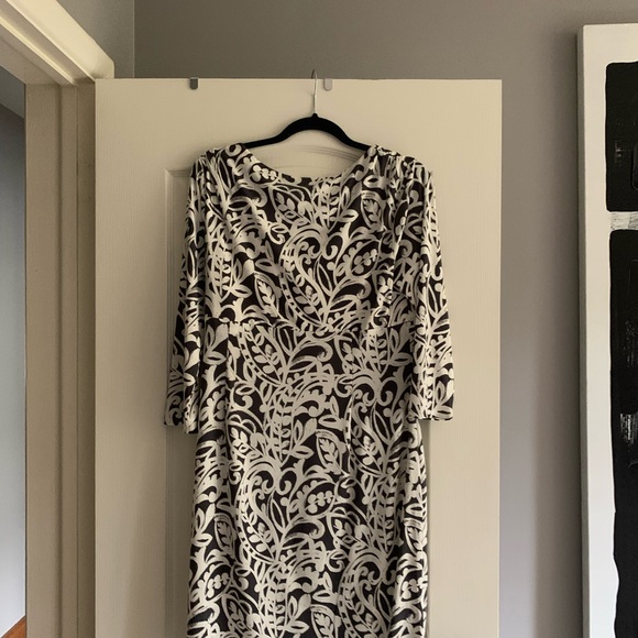 Ralph Lauren V neck faux wrap dress - Picture 2 of 7